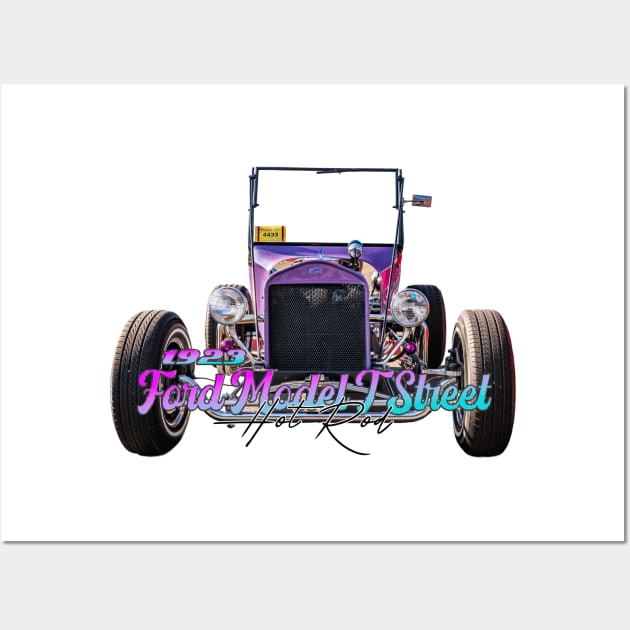 1923 Ford Model T Street Hot Rod Wall Art by Gestalt Imagery